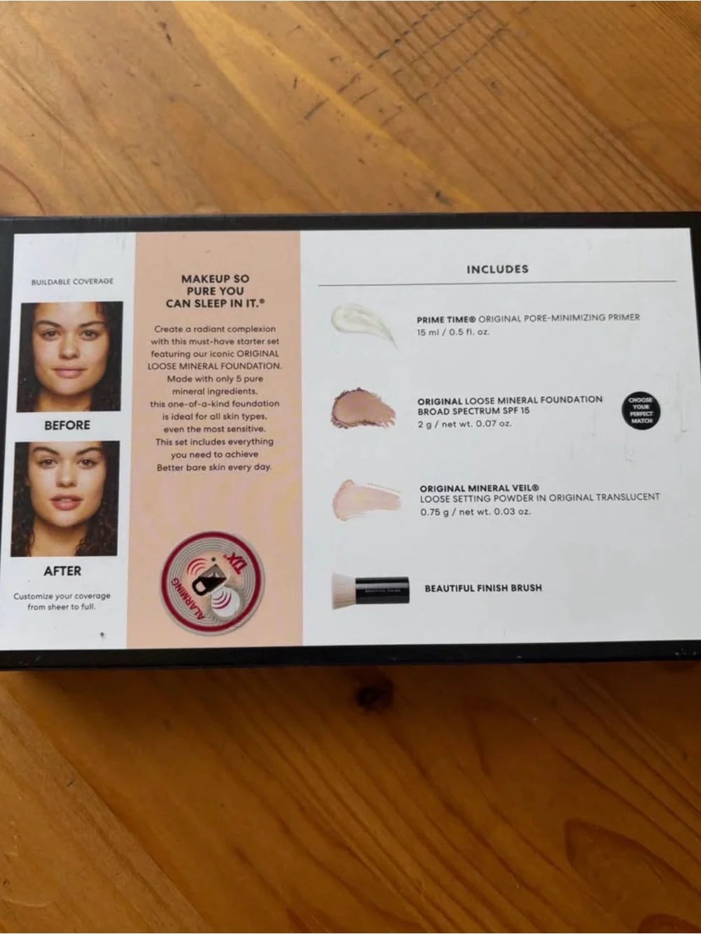 NWT bareMinerals The Original Get Started Kit - 4 Piece Makeup Set Fairly Medium